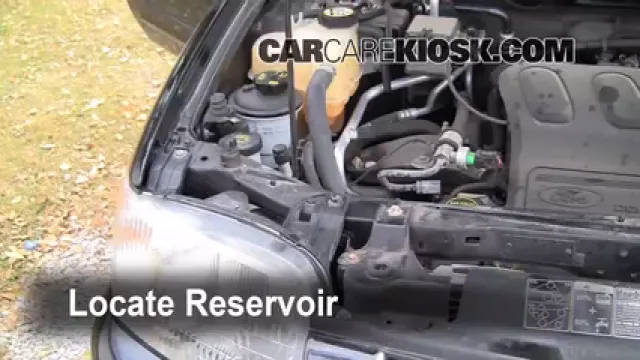 2004 Ford Escape Limited 3.0L V6 Liquide essuie-glace Ajouter du liquide